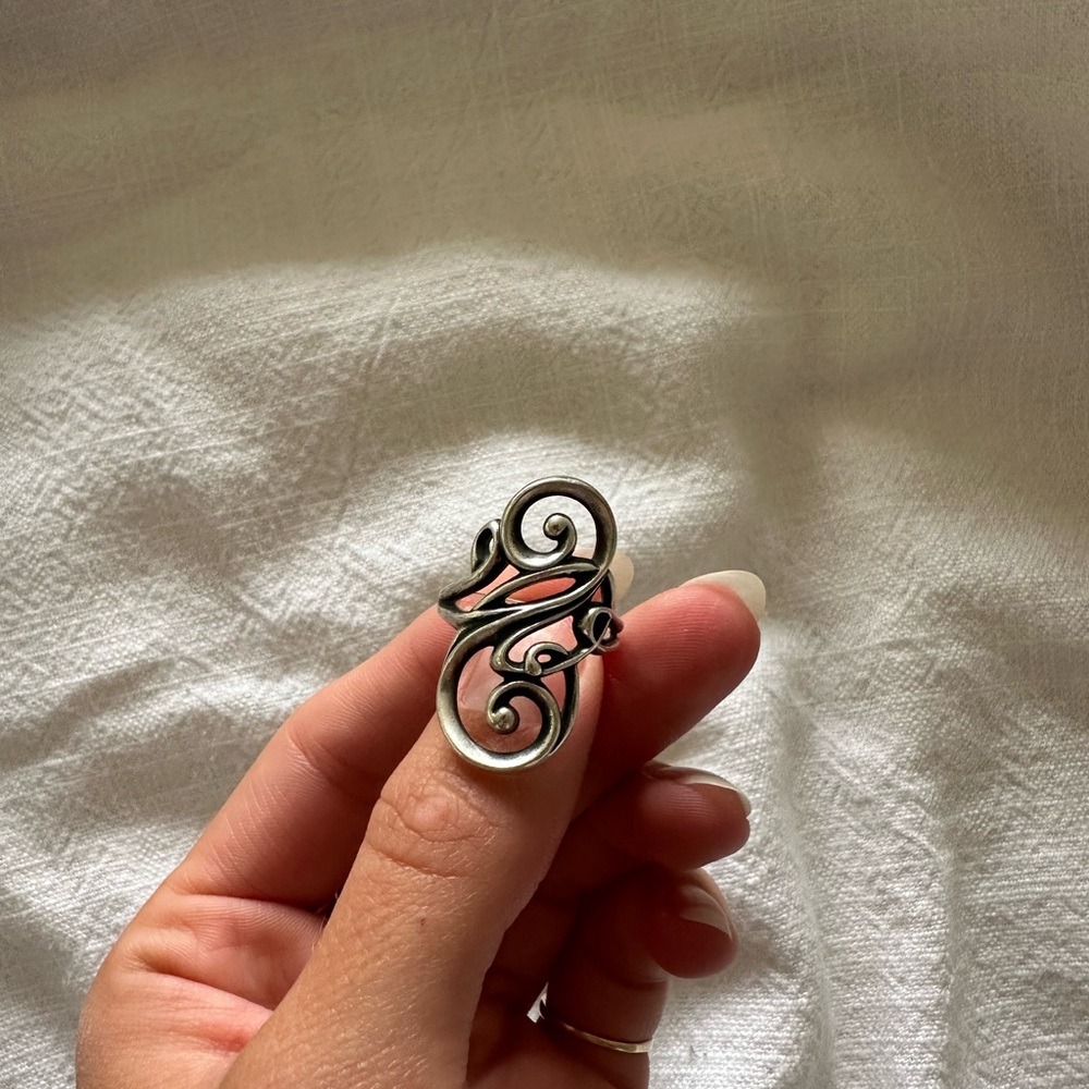James Avery Electra Ring- Sterling Silver. Size 6.5